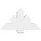 Ekena Millwork Redmond Architectural Grade PVC Gable Bracket, 36"W x 19 1/2"H x 6"D x 6"F, 13/12 Pitch GBP036X20X0606RED00 - alternate 2